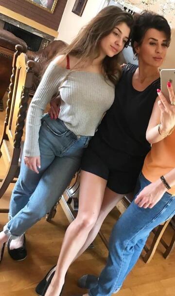daughter & mom