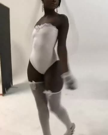 her wedding night outfit.