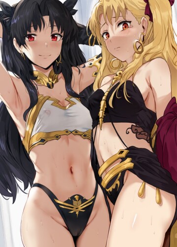 ereshkigal and ishtar are the complete package (hews hack) [fate grand order]