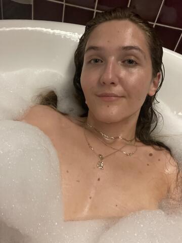 having the time of my life 🛁