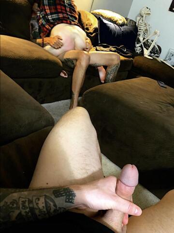 i always feel so lucky when i’m unlocked when my wife u/nicole_m88 has a guy over ☺️