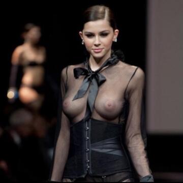 madalina pica at lise charmel fashion show (2011)