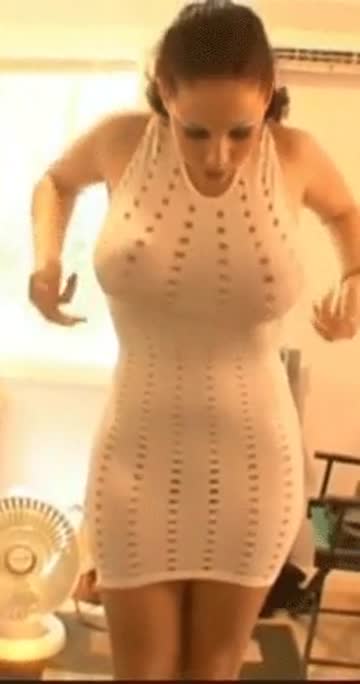 gianna in her tight form fitting dress