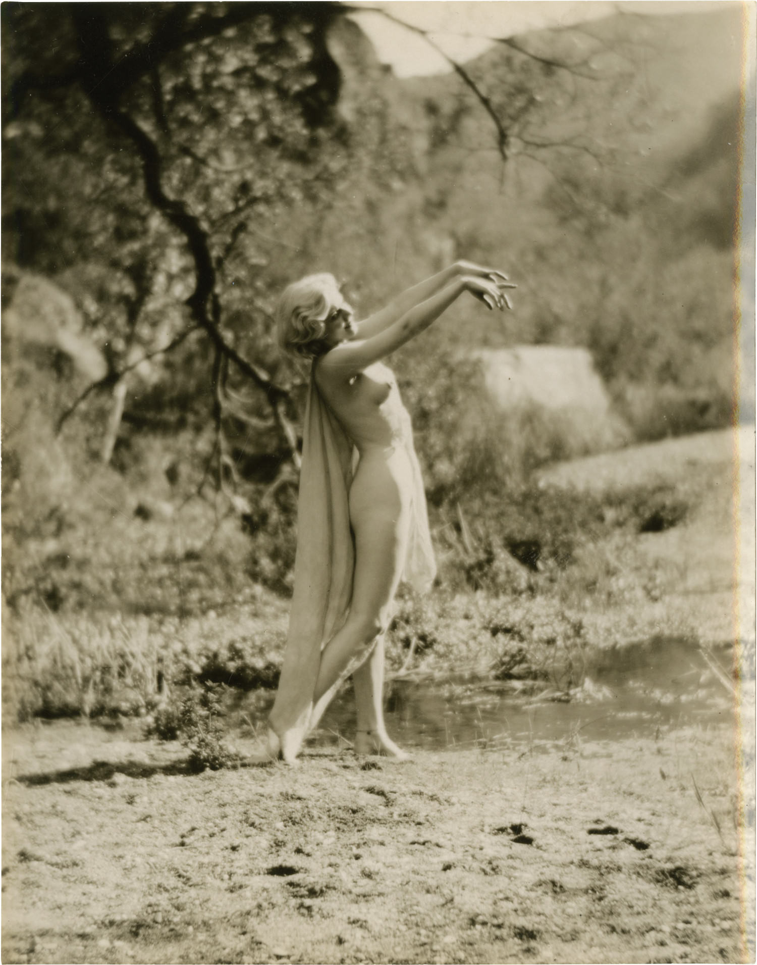 Jean Harlow, nude at Griffith Park, Los Angeles 1929! 
