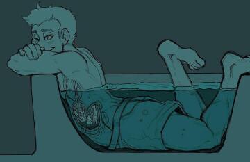 art by voraciouspanda ! male vore / gt vore