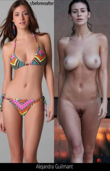 alejandra guilmant natural tits growth