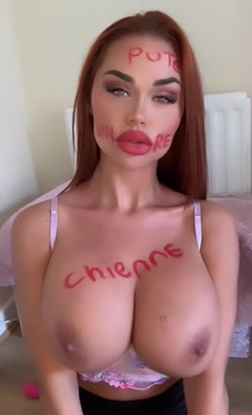 cunt whore bitch slut me 🥰