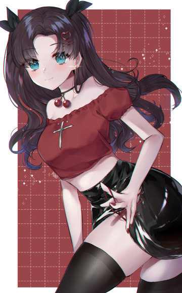 rin showing off her absolute territory