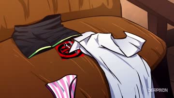 gamer girl and dick rubbing all over her perfect tiny boobs