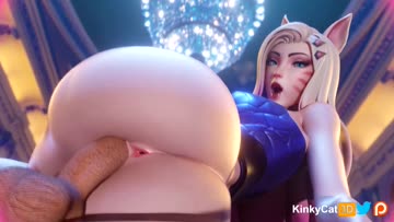 ahri creampied (kinkycat3d) [league of legends]