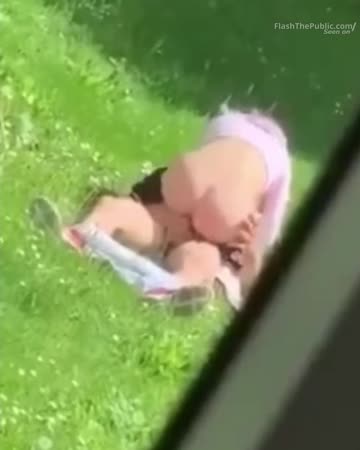 caught fucking in the park of the residence [02:15]