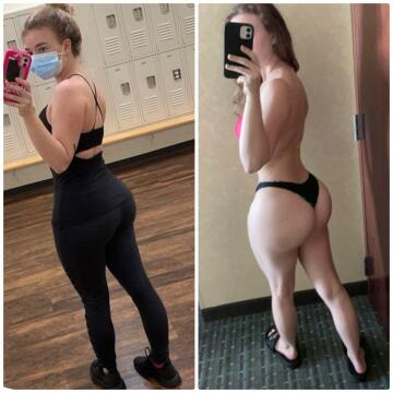 what the gym sees vs what you see 😘
