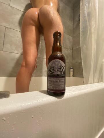 throwback to the beer the got me banned from showerbeer! firestone makes some interesting stuff