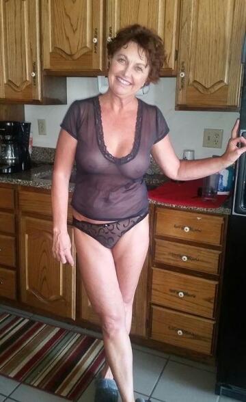 well, there could be only one reason she's wearing that! she needs some dick!!