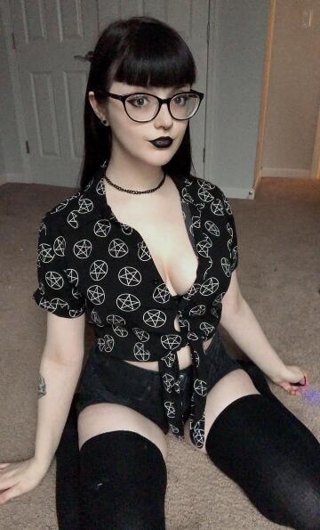 want a goth witchy gf?