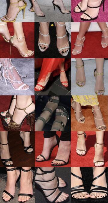 hailee steinfeld collage of feet