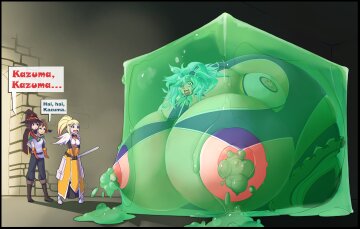 [inflation/trapped] aqua slimed by casual obsessive