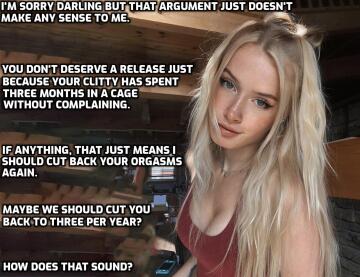 she loves pushing you.