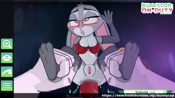 judy takes a big dick in her tiny rabbit hole in bunnycop [f/m] (beachside bunnies) [zootopia]