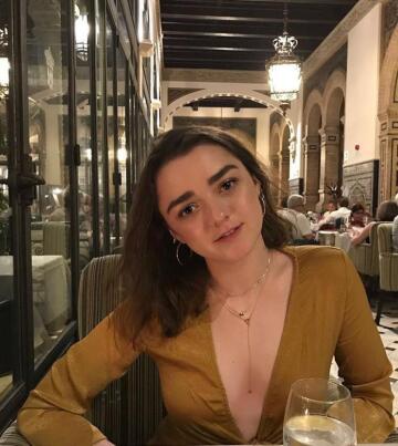 pov: you’re on a date with maisie williams… how do you end the night?
