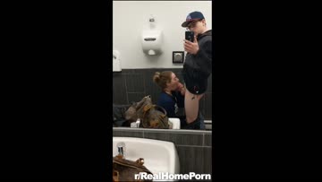 gas station toilets are disgusting enough, cumming on the floor isnt helping anyone