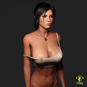 lara's new physics upgrage on next gen consoles