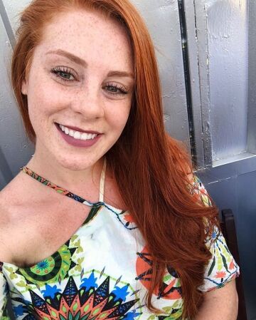 freckled redhead goddess