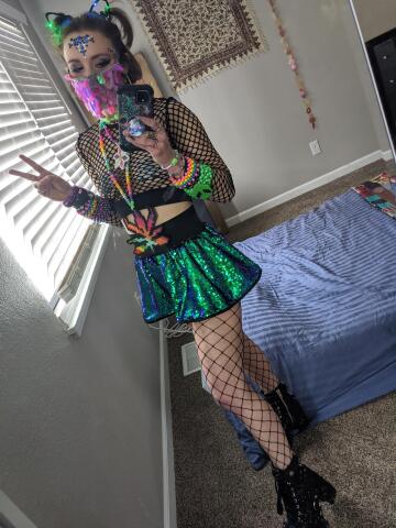 so many outfits and kandi that never made it out irl this year...just wanna share!