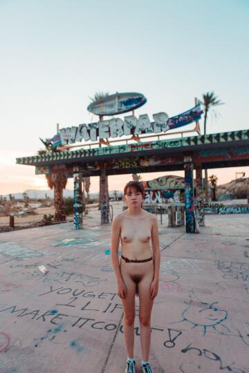 my water park has been gone for years... think you could get me wet? (oc)