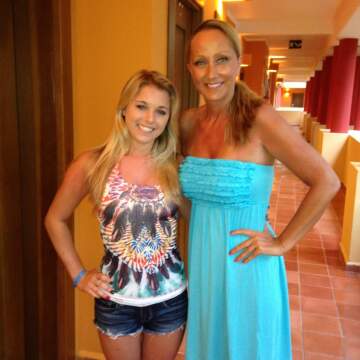 daughter and mother