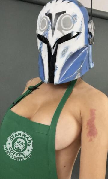 [self] welcome to bantha bucks, what can i get you? by @kayj.cosplay