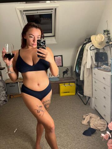 would you enjoy a glass with me tonight? [f]