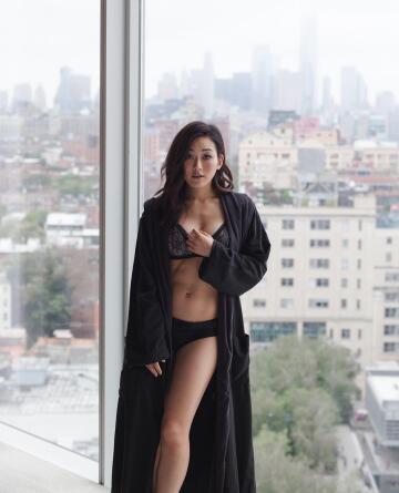 “right here, up against the window. i want the whole city to watch as you destroy me.” - karen fukuhara