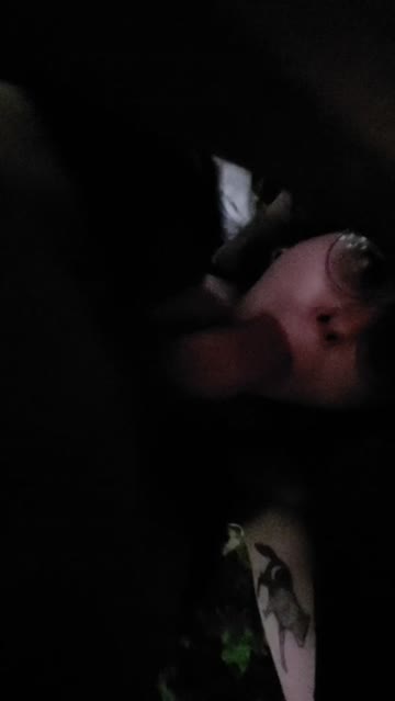 a stranger tied me up and fucked my face while i was walking through the park