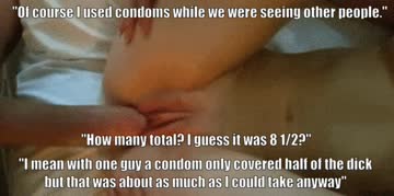 while you split up, she got split in half