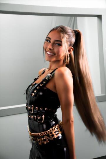 “i can’t wait for my first bdsm session! i’m so excited to be dominated. just don’t go too hard on me guys, i’m new to this.” - madison beer