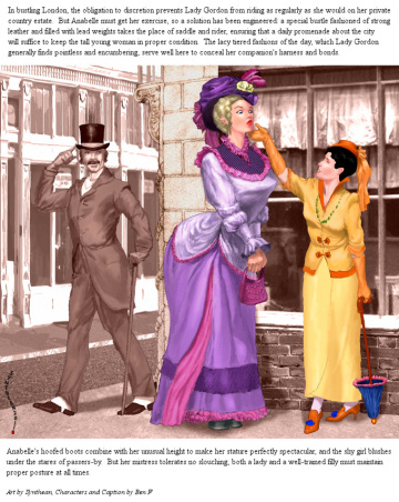 boudica and anabelle: covert ponyplay in edwardian england