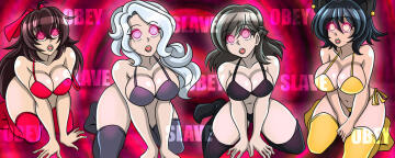 [hypnosis] rwby ladies by zorro-zero