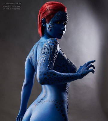 mystique, cosplay by me.~