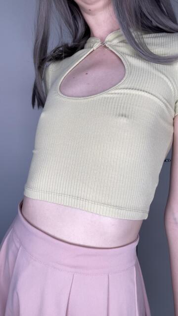 would anyone really fuck a girl with tits this tiny? 🥺