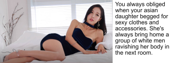 you buy sexy clothes for the asian women in your life for the pleasure of white men