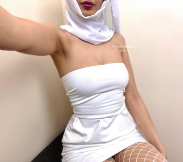 would you fuck me in this outfit habibi?😈