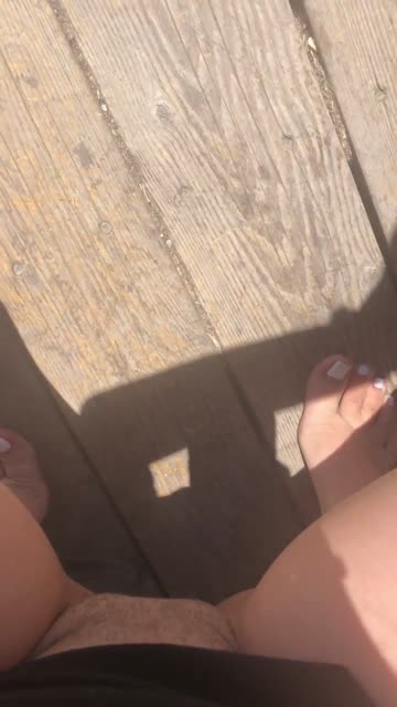 decided my front porch was better than my bathroom 😉