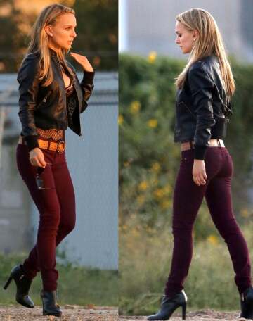 natalie portman looked even more fuckable as a blonde