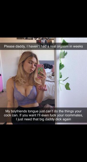 at first she said she didn’t want to be the apartment fuck toy. then he cut her off