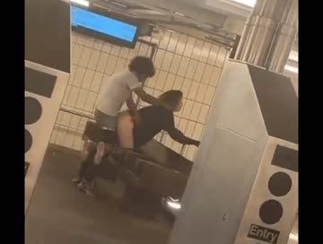 before the e train arrives