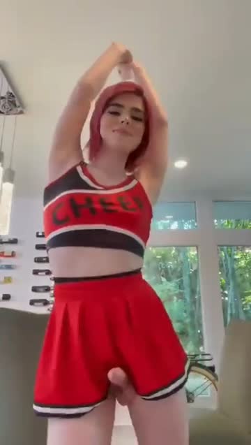the cutest cheerleader