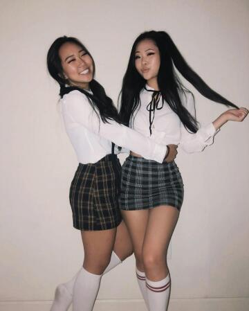 is it possible to get tired of asian girls dressed in schoolgirl costumes on halloween?