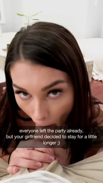 she went to a house party without you