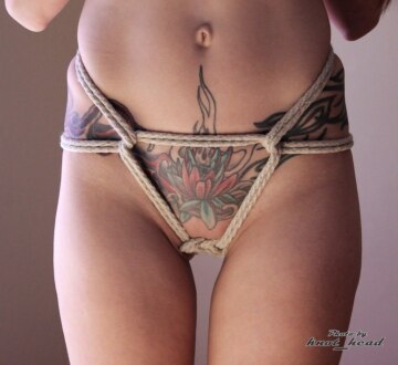 shibari panties .... is there any slave who has been tried this before